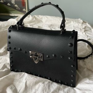 Black Leather Purse